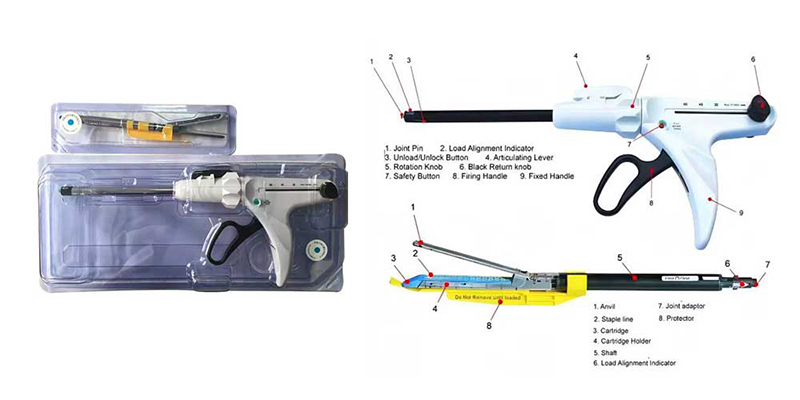 endoscopic linear cutting stapler