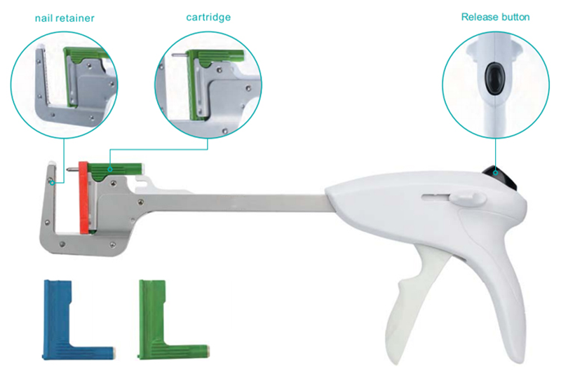 linear stapler each component